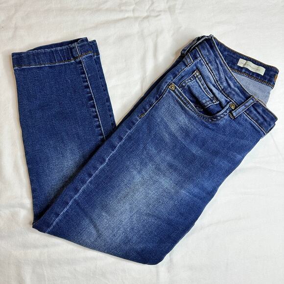 Kut From The Kloth Womens Denim‎ 2P Cropped Straight Leg Capri Blue Jeans - Picture 1 of 9